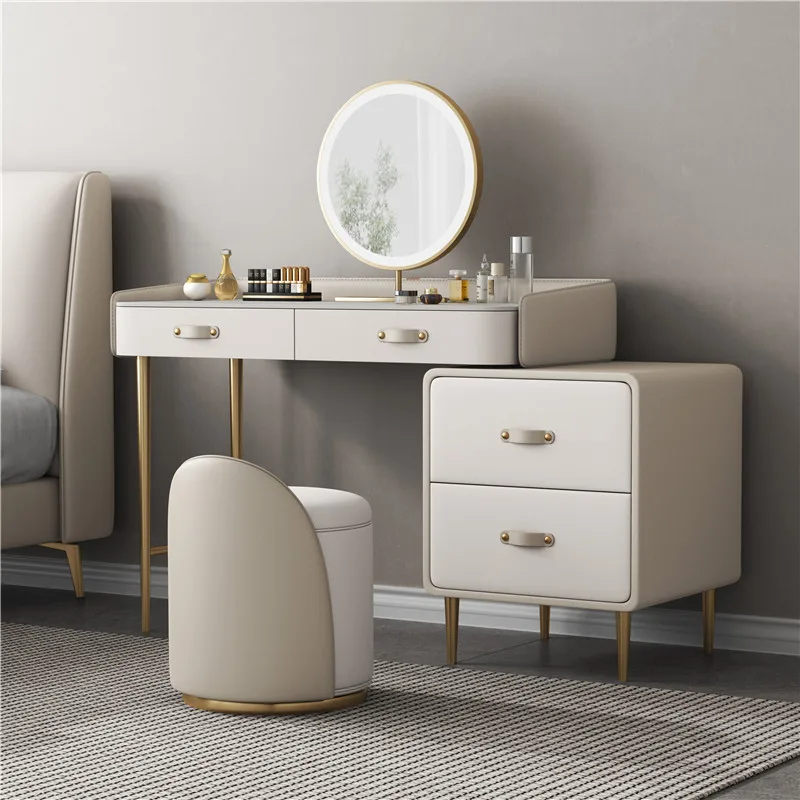 Beauty Without Makeup - Bureau Table de maquillage tiroirs miroir