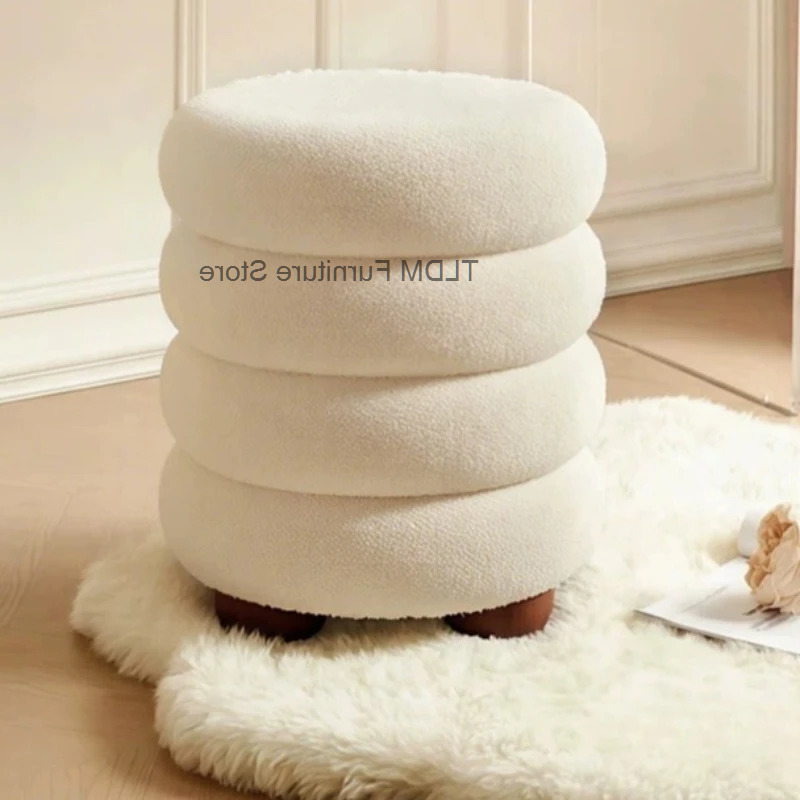 Beauty No Makeup - Tabouret de maquillage en bois mignon