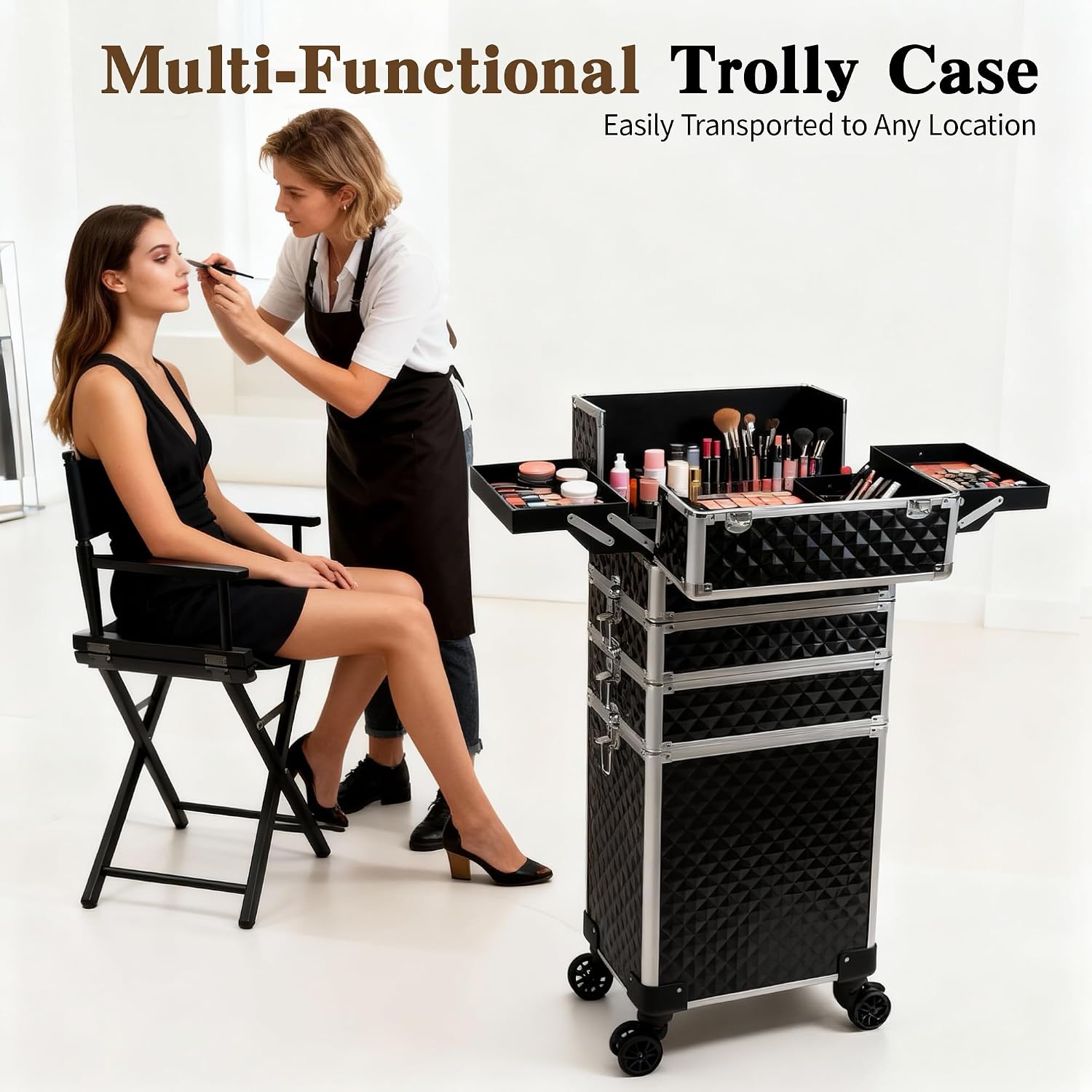 Valise de maquillage à roulett - Beauty & Makeup Katia Di Paola avis et prix