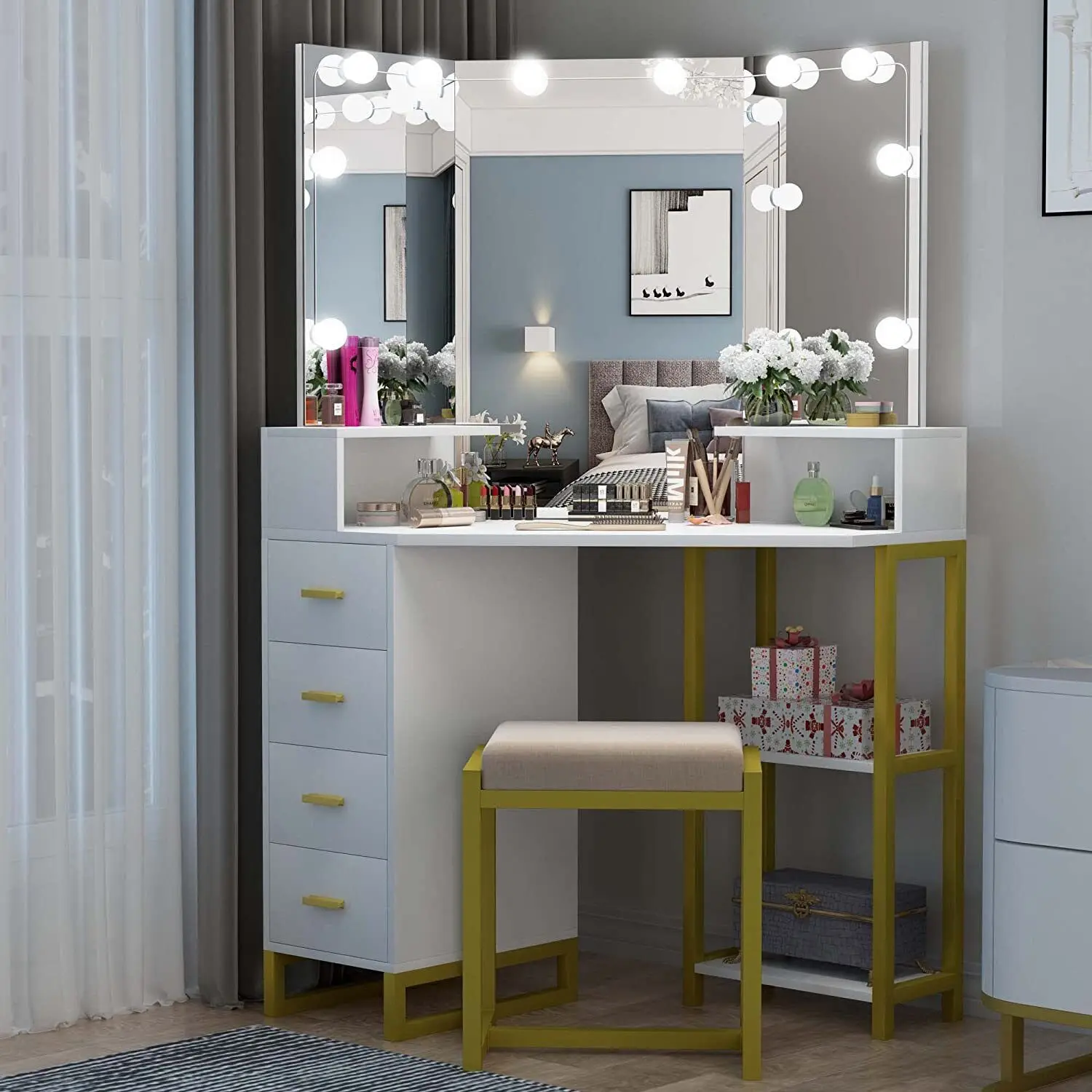 Ensemble de vanité de beauté a - Beauty Makeup Vanity Set avis et prix