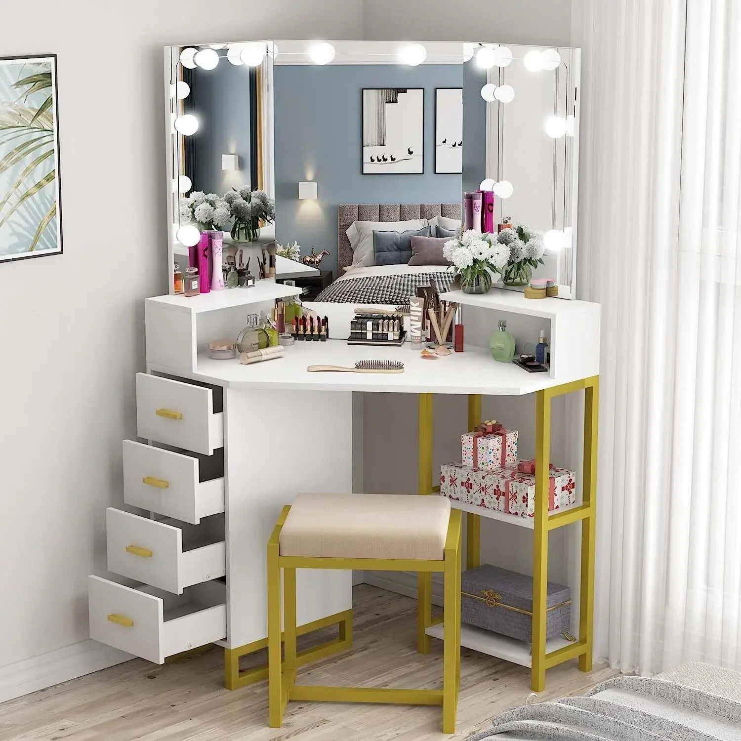 Ensemble de vanité de beauté a - Beauty Makeup Vanity Set avis et prix