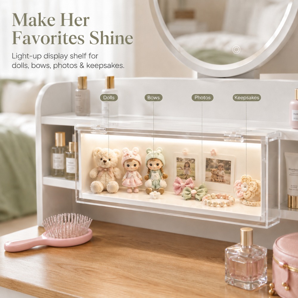 Cadeau idéal pour elle, ensemb - Beauty Makeup Vanity Set avis et prix