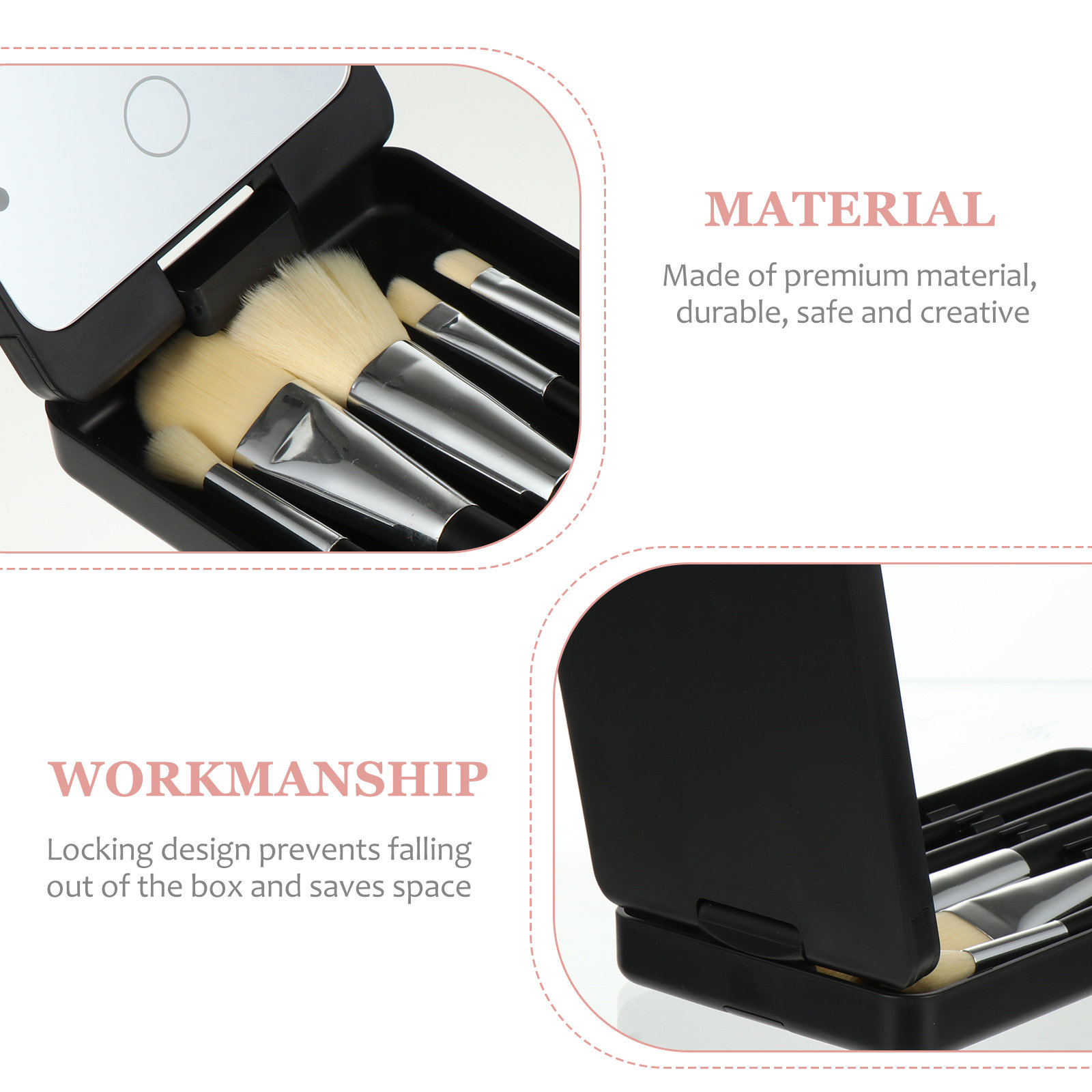 Ensemble de 5 miroirs de maqui - Beauty Makeup Vanity Set avis et prix