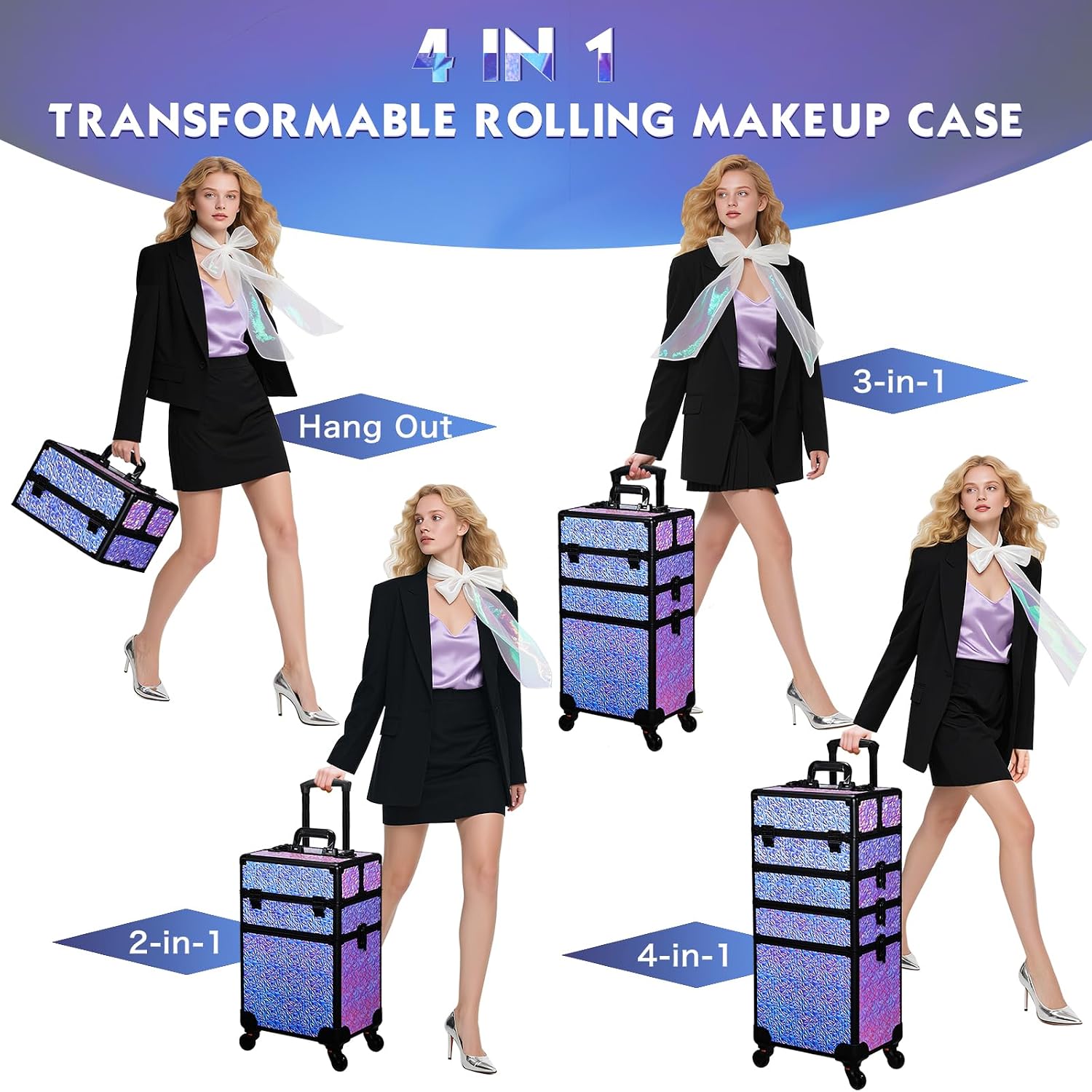Valise de maquillage à roulett - Beauty & Makeup Katia Di Paola avis et prix