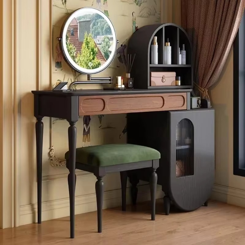 Table de toilette noire italie - Beauty Makeup Vanity Set avis et prix
