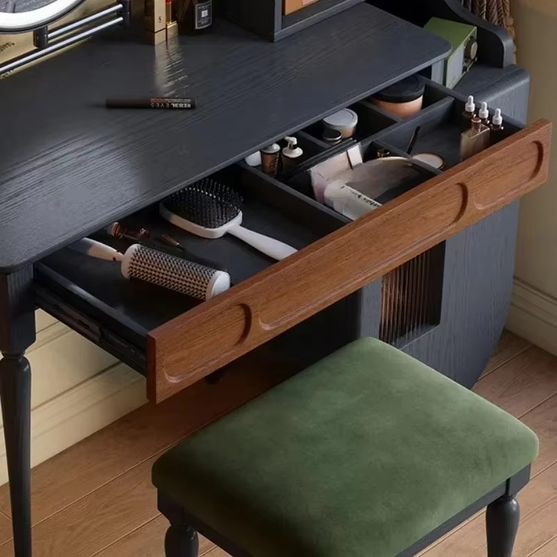 Table de toilette noire italie - Beauty Makeup Vanity Set avis et prix