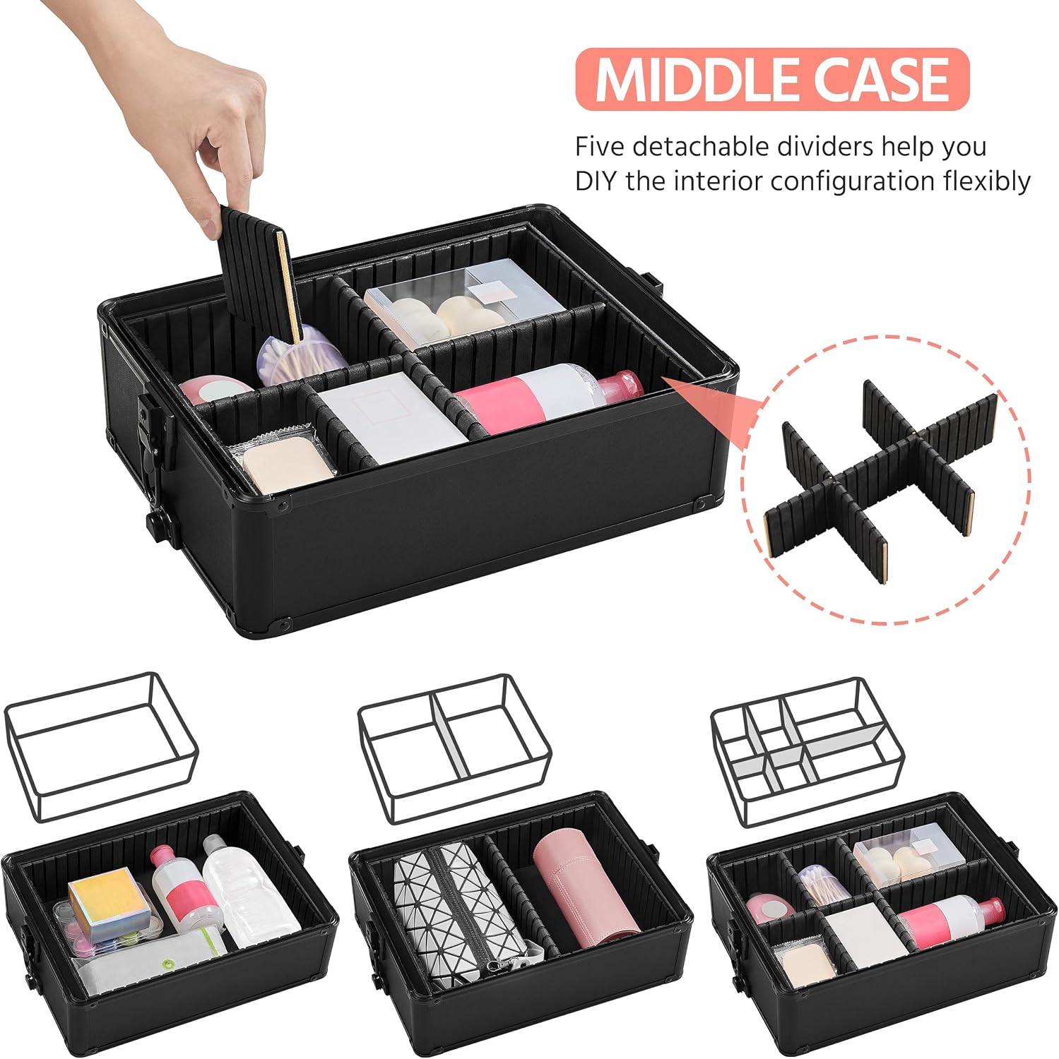 Valise de maquillage à roulett - Beauty & Makeup Katia Di Paola avis et prix